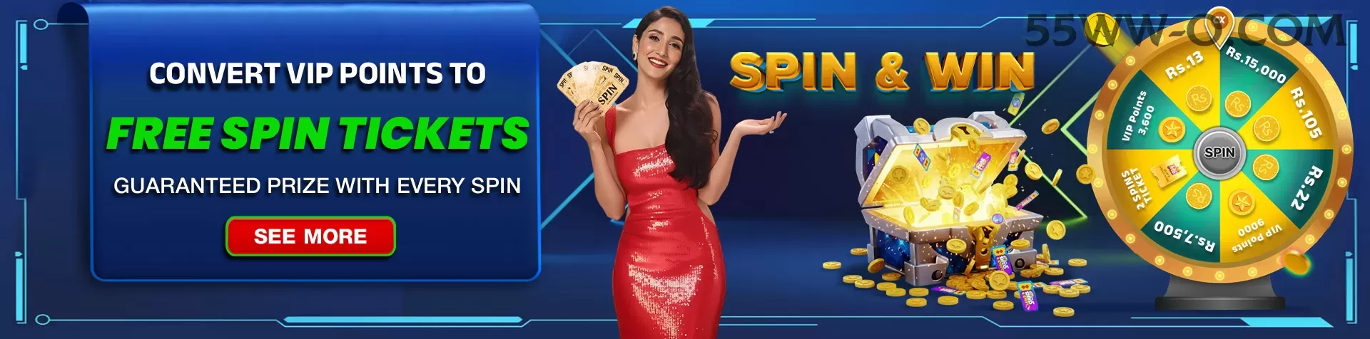 Programa VIP 55ww - benefícios exclusivos